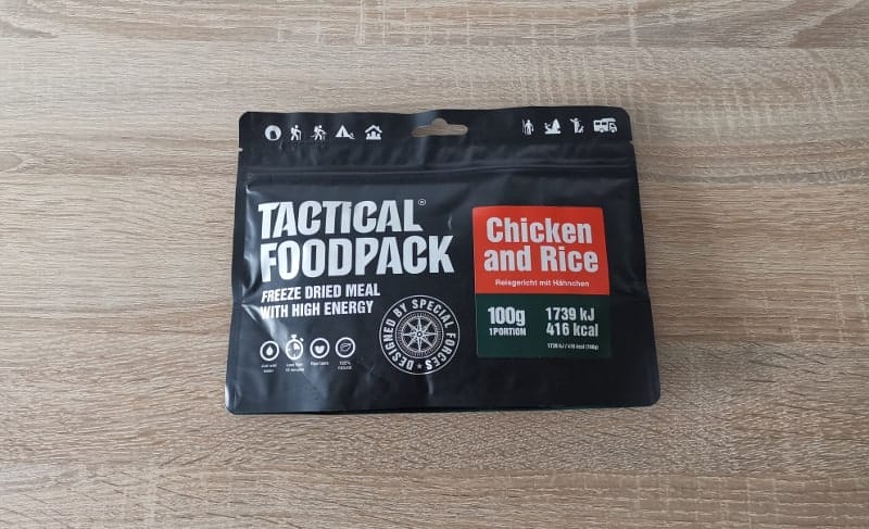 Tactical Foodpack Instant Verpflegung Chicken & Rice