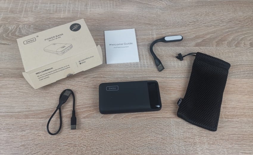 Iniu Powerbank 20.000mAh mit Display und LED